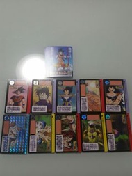 龍珠 超 日本劇場版 broly 便利店抽限定 全套10張 藍髮悟空 dragonball 本彈 閃卡