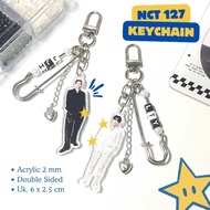 GANTUNGAN NCT 127Keychain | Kpop keychain | Taeyong Jaehyun Doyoung Haechan Mark Jungwoo Johnny Yuta