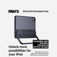 iPad Mini 6 / A17 Pro Extended Case (2nd Gen) - Gaming Stand & Monitoring Grip
