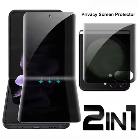 Inner External Privacy Anti-Spy Hydrogel Film For MOTOROLA Moto Razr 40 50 60 Ultra Plus 2025 2024 2