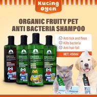 Organic Fruity Pet Dog Cat Shampoo Sabun Anti Bacteria Syampu Kucing Dog Shampoo Pet Shampoo Pet Gro