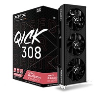 XFX Speedster QICK308 Radeon RX 6600 XT Black Gaming Graphics Card with 8GB GDDR6 HDMI 3xDP, AMD RDN