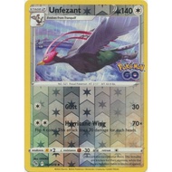 Pokemon tcg  Unfezant - 063/078 - Uncommon Reverse Holo Pokemon Go Reverse Holo