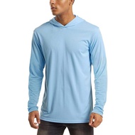 ♗✖✿ MAGCOMSEN Men 39s Hooded UV Sun Protection T Shirt Long Sleeve Quick Dry Beach Summer UPF 50 Hoo