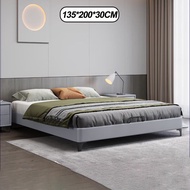 Household solid wood bed frame wooden assembly bed frame bedroom furniture solid wood bed household 