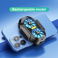 FS01 2-speed Mobile Phone Cooler Radiator Dual Fan Rechargeable Long Lasting Stronger cooling Air c