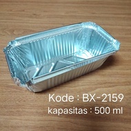 Aluminum Tray Bx2159 Aluminum Foil Tray Container Bx 2159 BEST FRESH CAKE CONTAINER 500ML 17CM