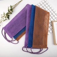 1pcs Span Jaring Afrika Pengelupasan Jaring Badan Menggosok Basuh Kain Lap Mandi Span Mandi Alat Pem