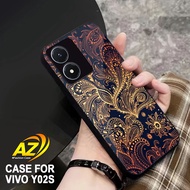 Latest Vivo Y02s Case [BATIK MOTIF] Mobile Phone Case, Mobile Phone Protector, Mobile Phone Accessor