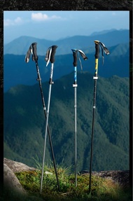 超輕便便攜伸縮行山杖登山杖 伸縮範圍115-135cm