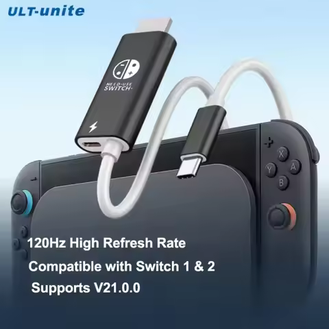 2025 USB C to HDMI Cable Type C to HDMI Adaptor Cord for Switch 2 OLED ROG Ally Steam Deck Laptop iP