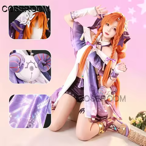 Anime Game Wuthering Waves WuWa Sigrika Cosplay Costume Outfit Carnival Halloween Comic Con Role Pla