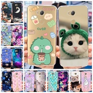 Sony Xperia XA2 / XA2 Ultra H4213 H4233 H3213 H3223 H4113 H3113 H4133 H3123 Cute Dinosaur Cat Painted Soft Silicone TPU Case