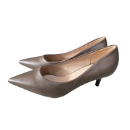 2 Inch High Heels Elegant Very Soft Leather Comfortable To Wear Do Not Bite Your Feet Cocoa Color Si