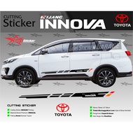 GNSTICKER Sticker Toyota Innova Reborn Innova Venturer Kijang Innova Facelift Accessories