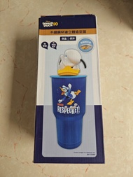 全新 迪士尼 唐老鴨 Disney Donald duck 保溫杯 不鏽鋼杯