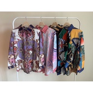 🌷CLEARANCE SALE🌷PREMIUM 1ST GRADE BLOUSE BANGKOK WOMEN LONG SLEEVE TOP SHIRT BAJU KEMEJA AMBERGER TH