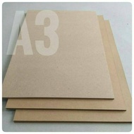 (50 Sheets) Kraft Liner 125 Gsm Samson Paper/ Size A3 29.7 cm X 42 cm