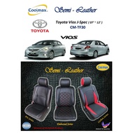 Coolmax - Semi Leather : Toyota Vios J-Spec  07' ~ 12'  ( Car Seat Cover / Sarung Kusyen Kereta )