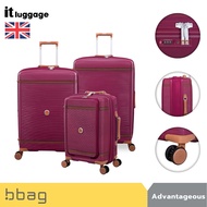 IT Luggage กระเป๋าเดินทาง รุ่น Advantageous 3108B สีมัสตาร์ด PP ซิปขยาย 20% TSA Lock ช่องโน๊ตบุ๊ค 15