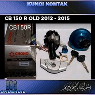 Kunci Kontak + Konci Jok + Tutup Tangki CB 150 R Old 2012 2013 2014 2015 Cb150r Lama Tengki Dudukan
