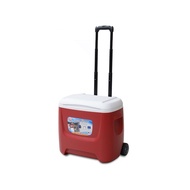 (CLEARANCE SALES) Original IGLOO Island Breeze 28 Roller (Red) 26L Wheeled Hard Cooler Insulated Container Chest Box