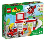 【LEGO 樂高】磚星球〡10970 得寶系列 消防局與直升機 Fire Station &amp; Helicopter