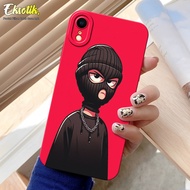 Case IPHONE XR - Eksotik - Casing IPHONE XR - Silikon Lentur - Motif Aesthetic Lucu - Cassing - Akse