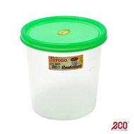 Toyogo Round Food Storage Container (3L/18.2cm x 18cm) AD-L015-T01-01