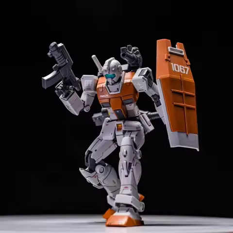Double Cannon Gk 65297 Morocco Gm Hg 1/144 Action Figures Model Kit Plastic Model Toys Collectible M