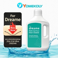 For Dreame Floor Cleaning Solution 1L | For L10/L20/L30 Ultra, D20, X30/X40, Matrix 10 Ultra, Aqua 1
