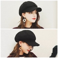 RRE Hatroom Topi Pakcik Newsboy Baker Boy Baretta Plain Colour Tweed Flat Cap Gatsby Style Hat