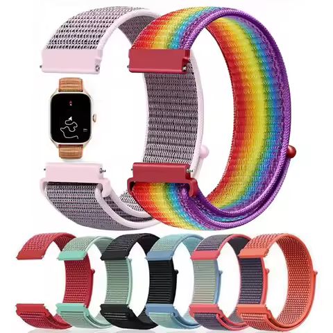 16mm Nylon Loop Watch Band Strap For C-asio MQ-24 MW59 MW-240 MQ-71 Bracelet Men Women Sport Watchba