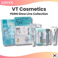 VT Cosmetics / VT PDRN Glow Line Essence · Cream · Toner · Sun Essence · Sheet Mask · Lifting Mask