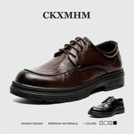 CKXMHM 37-48 Big Size Men's Cow Leather Dress shoes Formal shoes Business shoes Oxfords 47 48
