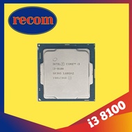 INTEL CORE i3 8100 TRAY LGA 1151 PROCESSOR