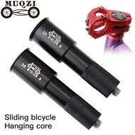 MUQZI MTB Road S Bike Fork Extention Adapter 20.8/22.2MM Stem Conversion Hanging Core Riser Child Sliding Bicycle Parts