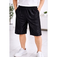 Men's above-the-knee shorts, cool black dailyWanita/