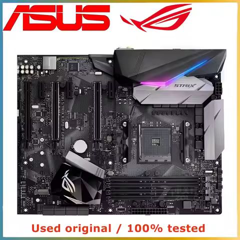 For ASUS ROG STRIX X370-F Gaming Motherboard Socket AM4 DDR4 For AMD X370 X370M Original Desktop Mai