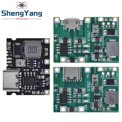 1/2/5PCS TZT NEW Lithium Li-ion 18650 3.7V 4.2V Battery Charger Board DC-DC Step Up Boost Module TP4