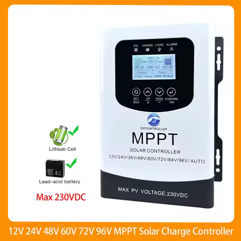 MPPT 0-80A 7680W Solar Battery Charge Controller 230VDC PV System Charger Regulator Ship From Brazil