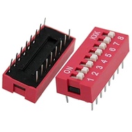 8 Bit DIP Switch Sliding 8-Slot