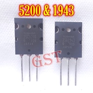 IC Transistor 5200 1943 Toshiba 2SC5200 2SA1943 NPN ori