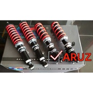 D2 ADJUSTABLE PERODUA ARUZ HI LOW BODY SHIFT SET D2 ARUZ ADJUSTABLE COILOVER