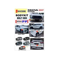 TOYOTA INNOVA ZENIX 2023 2024 OEM MDLT PP BODYKIT SKIRTING SKIRT WITH PAINT