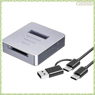 [J X Q K] SD2.0 Card Reader 10Gbps M2 NVMe to USB 3.1 Docking SSD Box Adapter M. 2 SSD Case for 2230