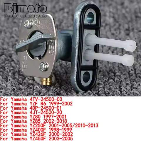 Gas Fuel Petcock Tap Valve Switch Pump For Yamaha 4TV-24500-00 YZF R6 4DP-24500-01 4JT-24500-20 YZ 8