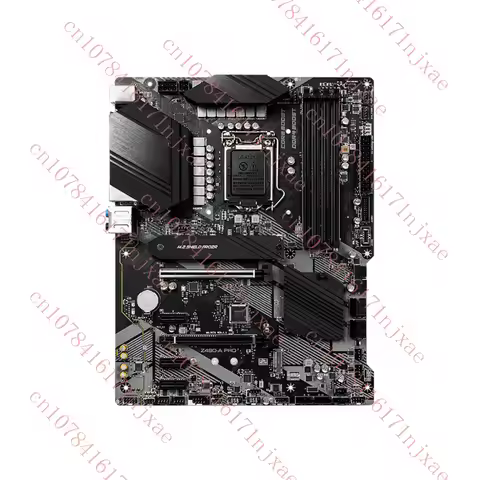 FOR MSI Z490-A PRO Motherboard Support 128GB LGA1200 DDR4 DP+HDMI ATX standard.