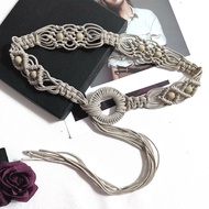 Wax Rope Boho Waist Belt