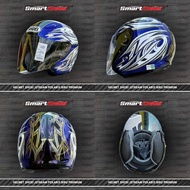 HELMET SHOEI JSTREAM POLARIS BIRU PREMIUM